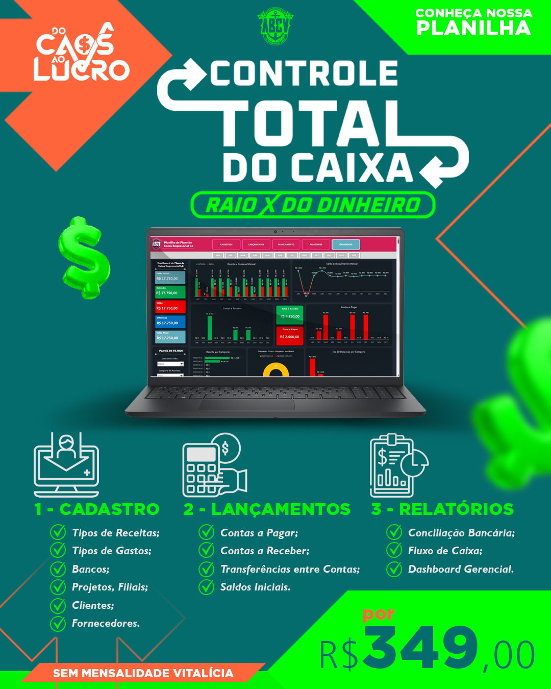 Controle Total do Caixa